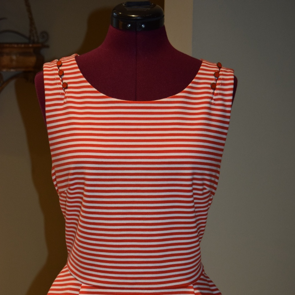 Anthropologie Postmark Striped Top - Large